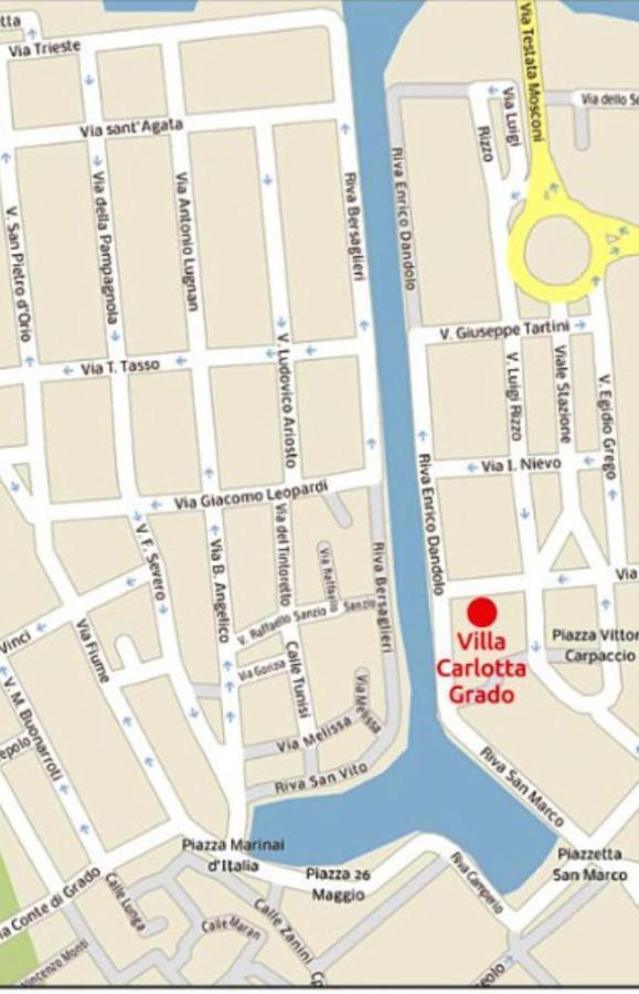 Villa Carlotta 그라도 외부 사진